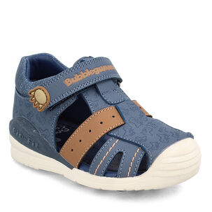 Sandalia Niño Bubblegummers Bio Fit Azul