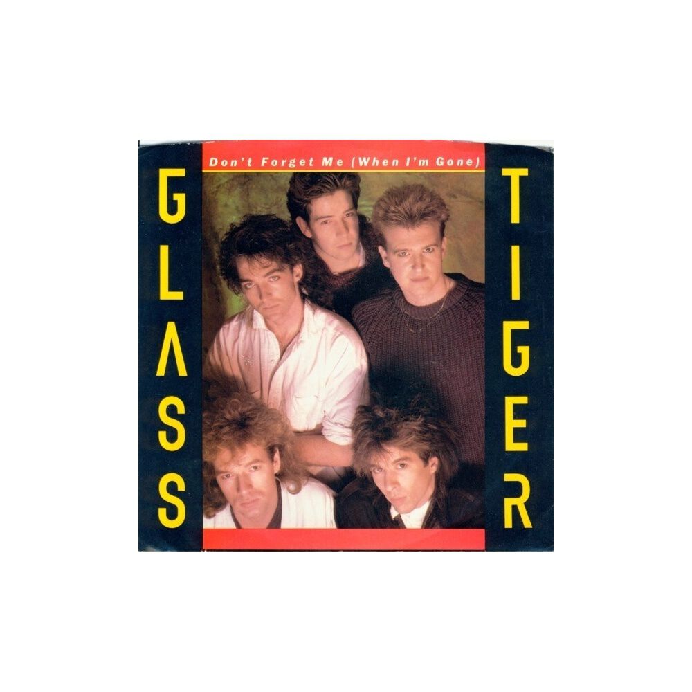 Glass Tiger - Don't Forget Me (when I'm Gone) | 7" Single Vinilo Usado image number 0.0