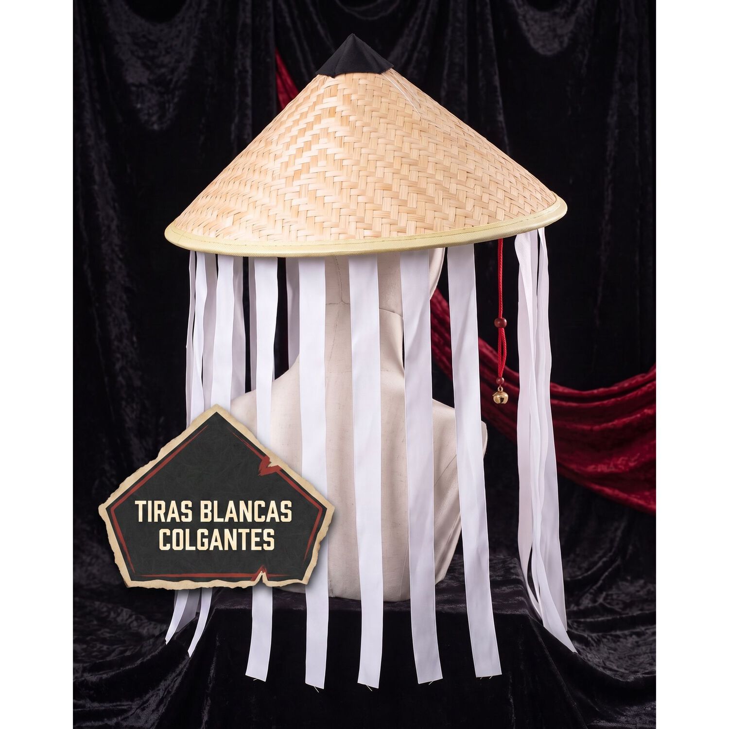 Sombrero De Paja Akatsuki Itachi Cosplay image number 5.0