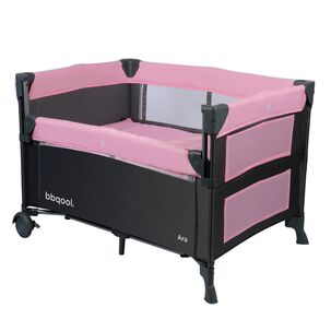 Cuna Playard Colecho Ara Rosado