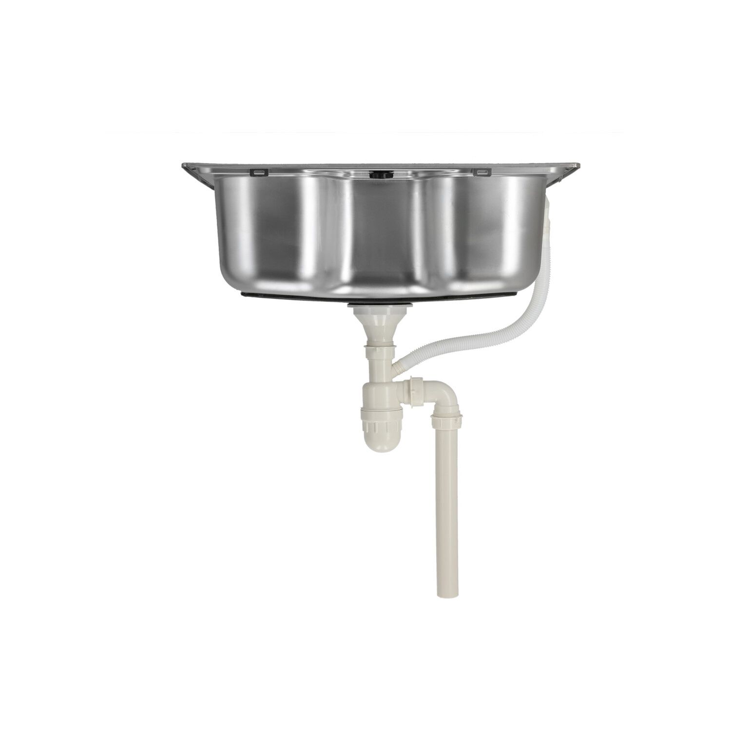 Lavaplatos Empotrado 600 X 450 Con Cesta Splendid Acero Inox image number 8.0