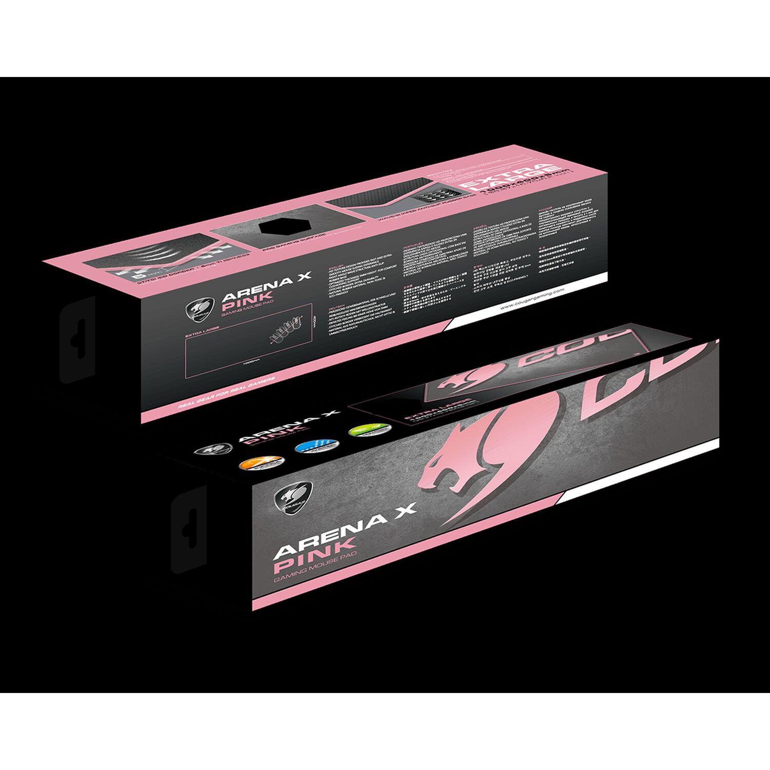 Mouse Pad Cougar Arena X Pink Gaming Extended Edition image number 9.0