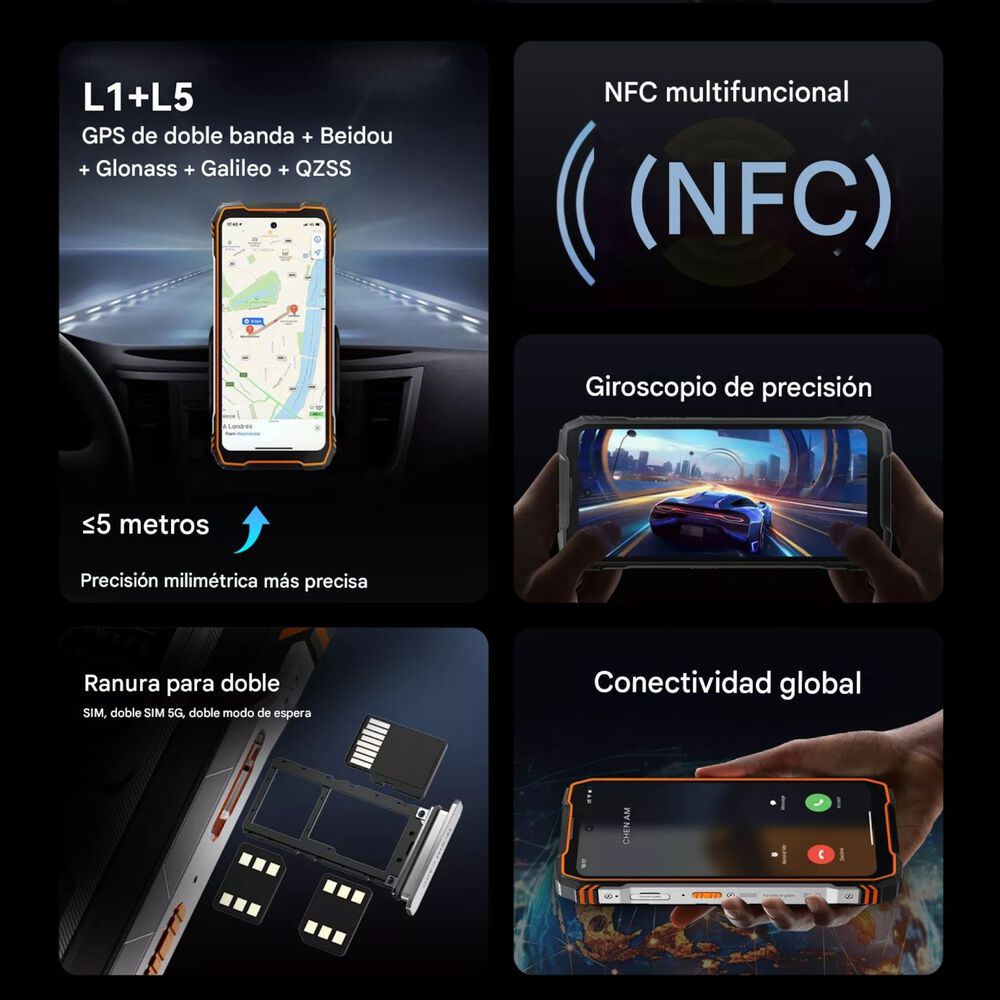 Blackview Xplore 1 Pro T&eacute;rmica Flir 20000mah 5g 16gb/512gb image number 9.0