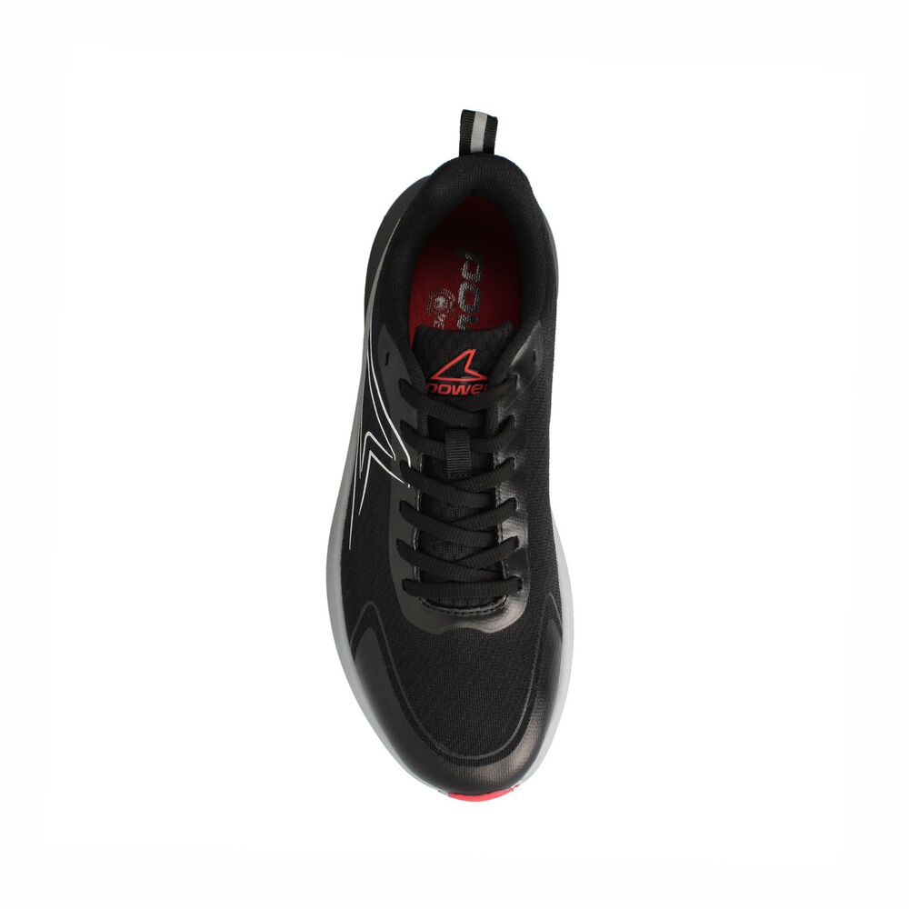 Zapatilla Hombre Power Duofoam Max 500 Delux Negro-rojo image number 3.0