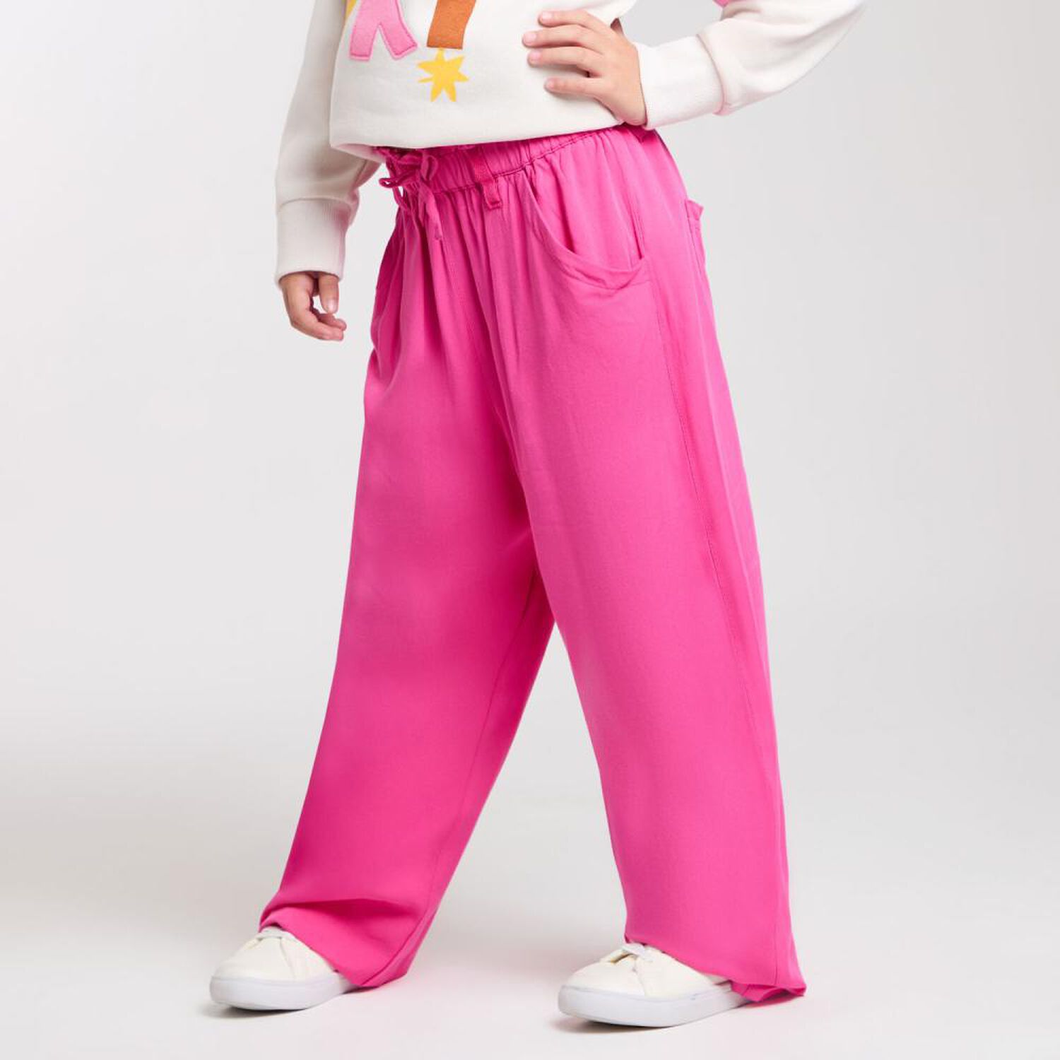 Pantal&oacute;n Liso Ni&ntilde;a Topsis image number 2.0