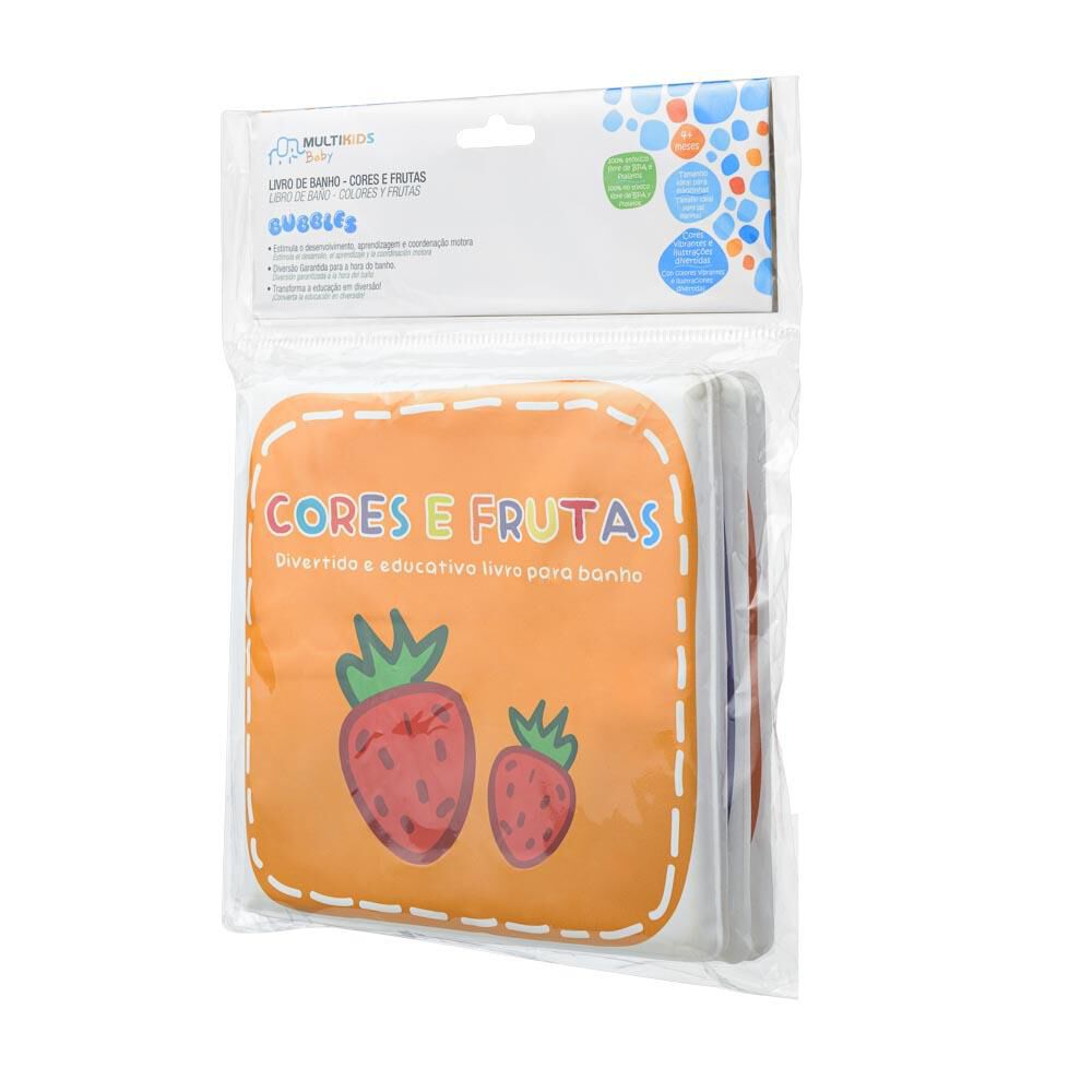 Librito De Baño Multikids Baby Colores Y Frutas Bb1139 image number 4.0