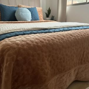Set Renovaci&oacute;n Dormitorio Camel 7 Piezas | Estilo Elegante & Acogedor 2plazas