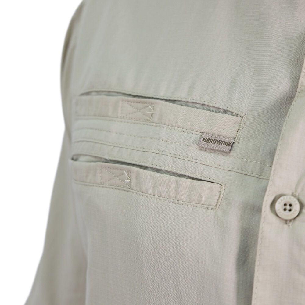 Camisa Hw Arizona Hombre Beige image number 5.0