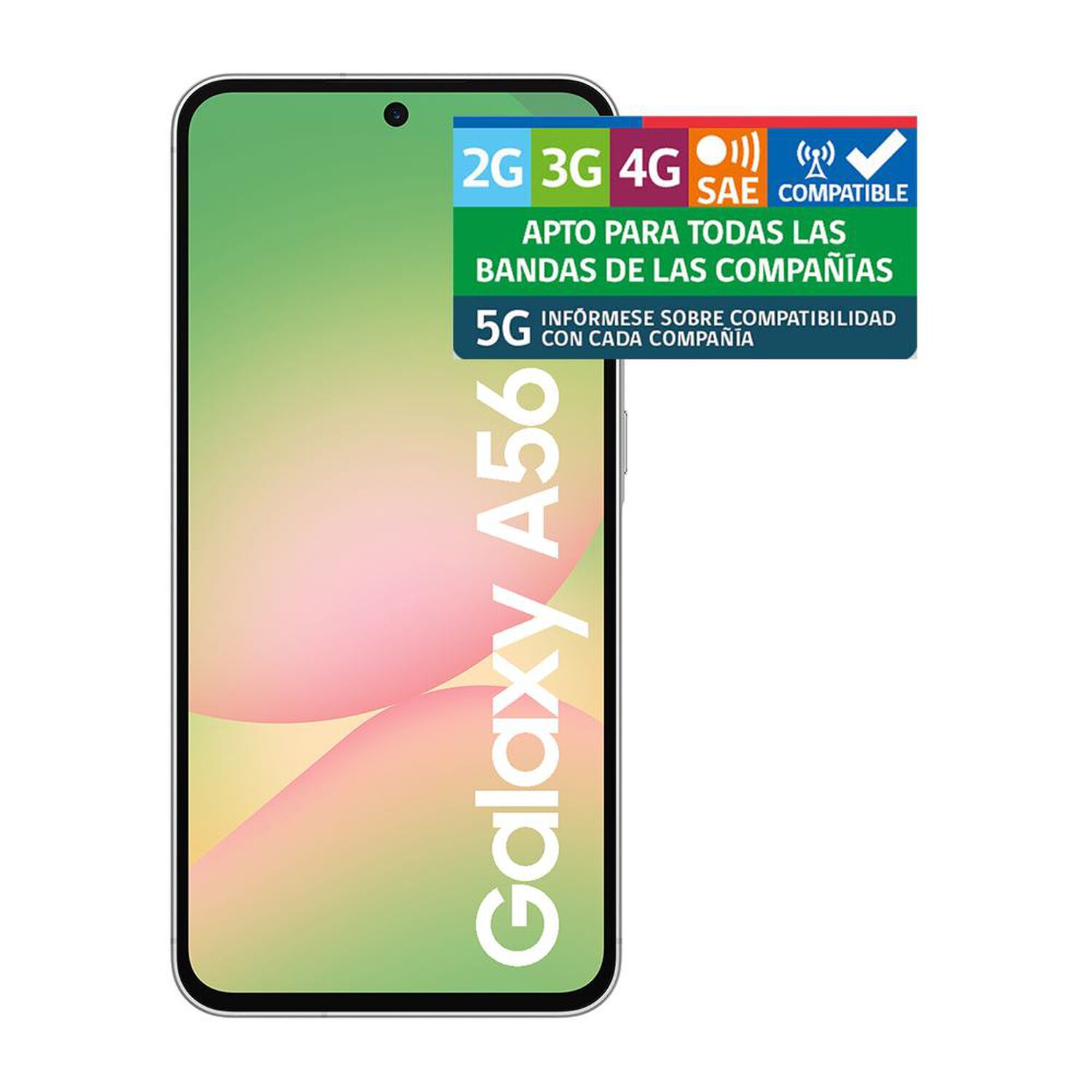 Smartphone Samsung Galaxy A56 / 5G / 128 GB / Gris / Liberado image number 5.0