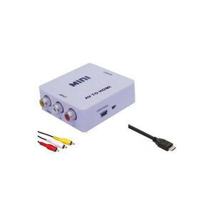 Convertidor Hdmi A Av Rca S-video Introtech