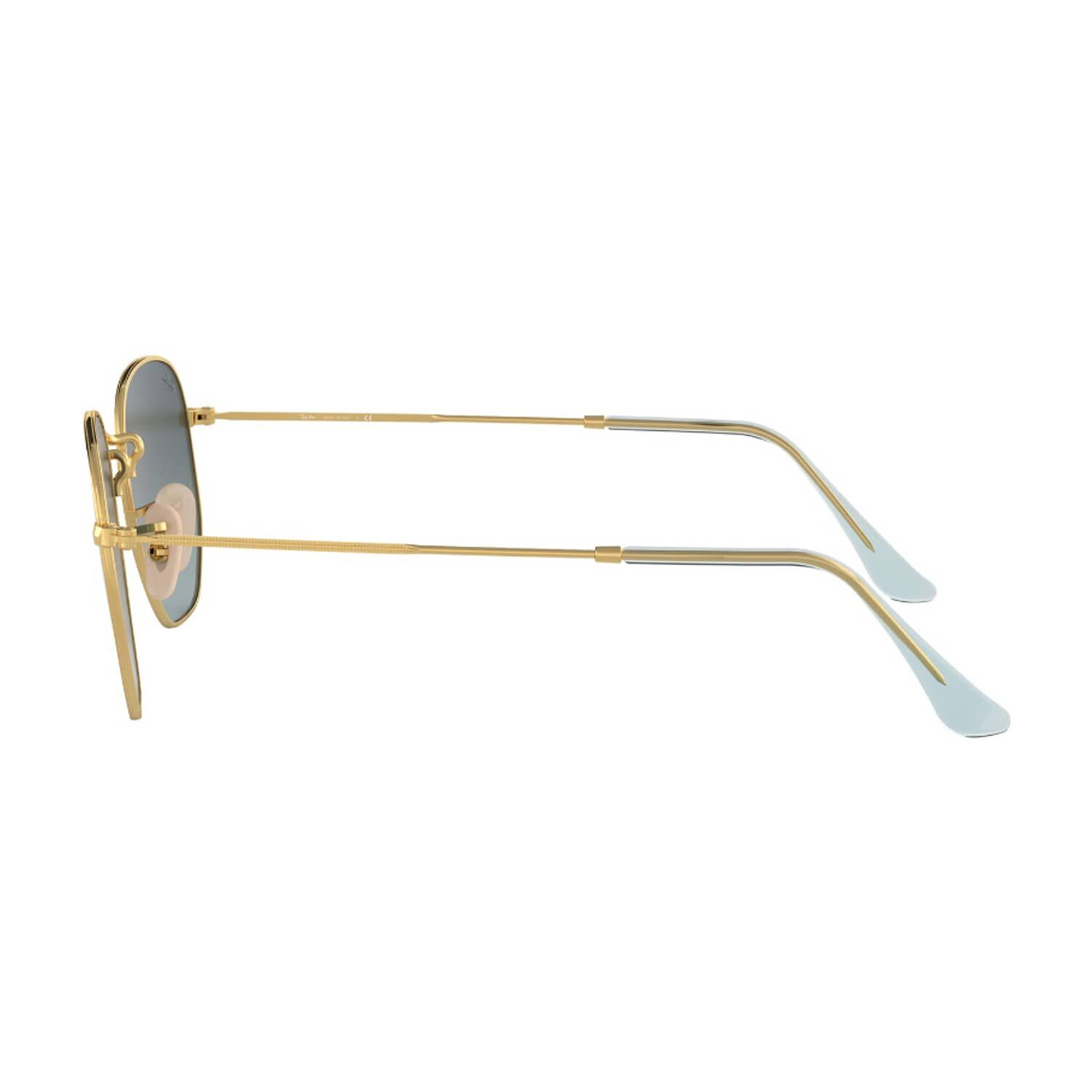 Lentes De Sol Hexagonal Dorado Ray-ban image number 2.0