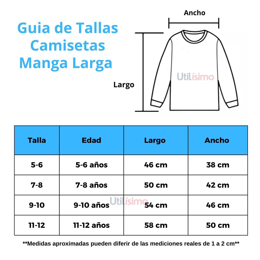 Pack 6 Camisetas Polera Beatle Bambú Manga Larga Niño Primera Capa Surtido image number 2.0