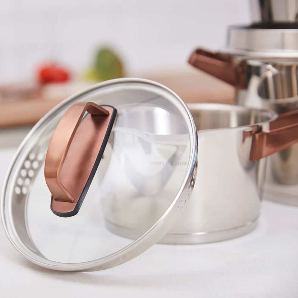 Bateria Simple Cook Niza Cobre 8 Pzs image number 3.0