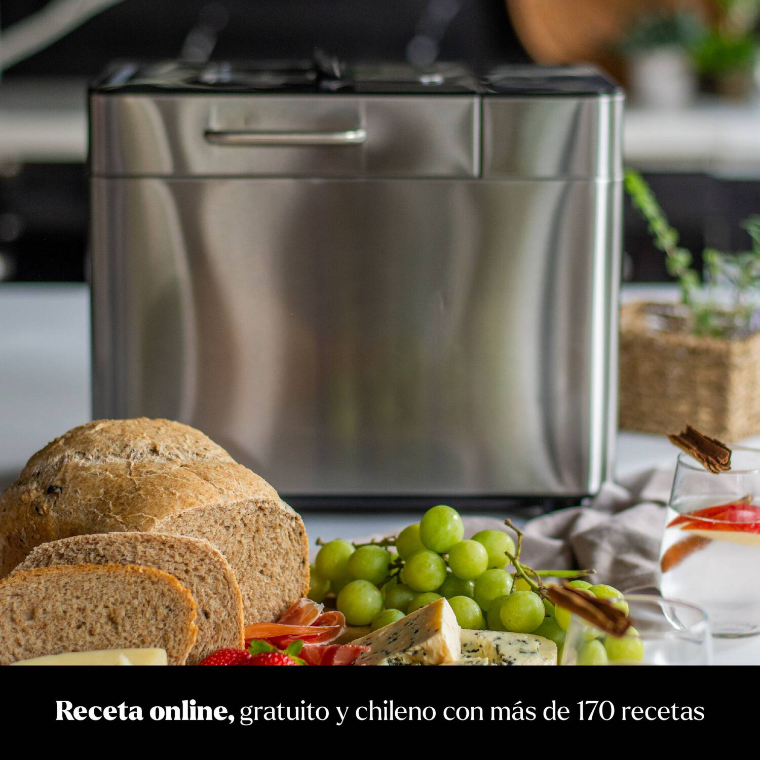 Maquina De Pan Multi Bread 1kg Easyways image number 2.0