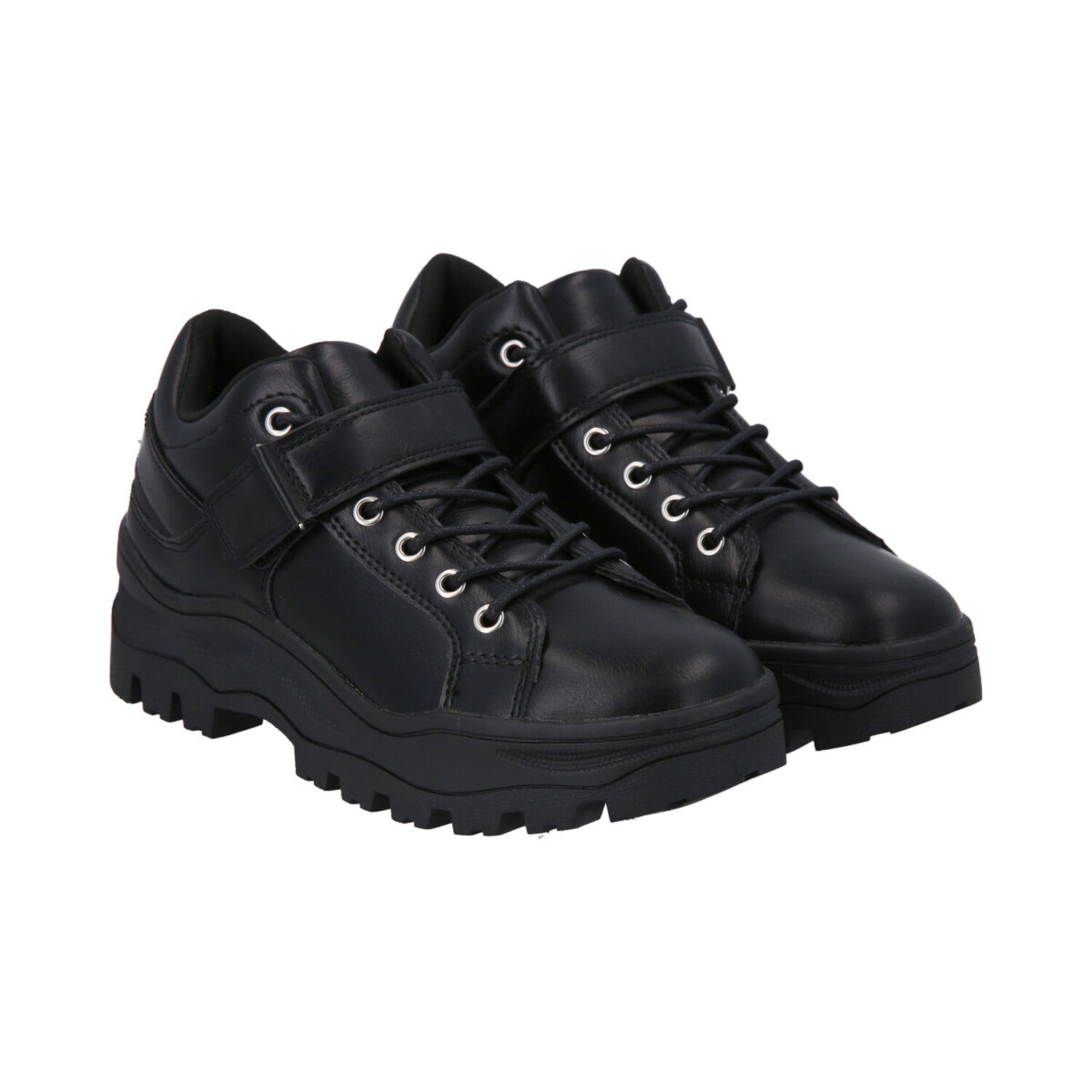 Zapatilla Urbana Mujer Negro Solid Police image number 3.0