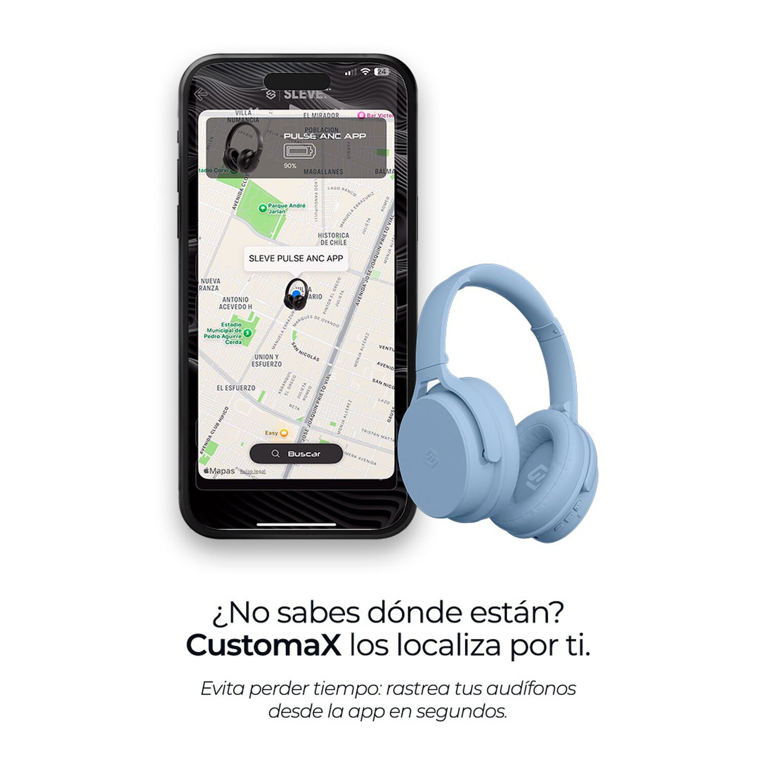 Aud&iacute;fonos Inal&aacute;mbricos Bluetooth Sleve Evo 2gen image number 14.0