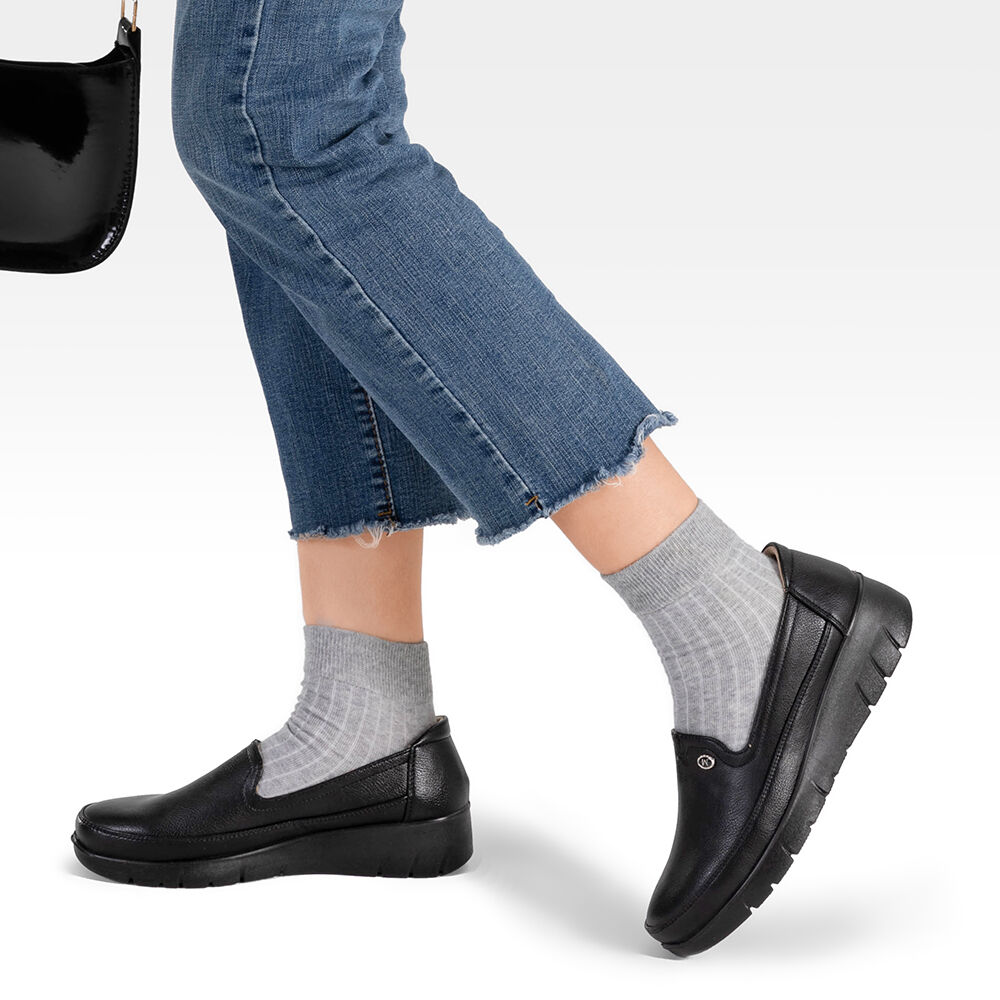 Mocasin Casual Mujer Eco Cuero Vintage Comodo Weide Jml11 image number 2.0