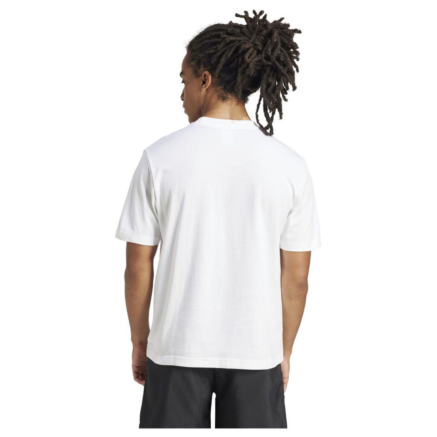 Camiseta Hombre Essentials Adidas Small Logo Single Jersey image number 2.0