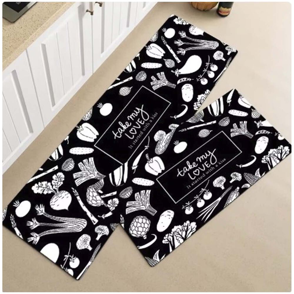 Pack De 02 Alfombra Para Cocina Con Antideslizantes Md12 image number 1.0
