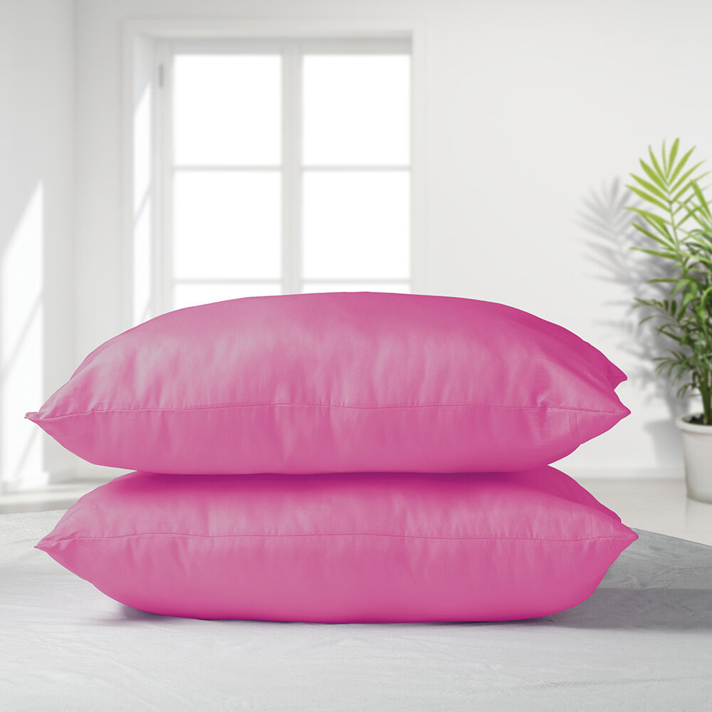 Set 2 Almohadas Eco Fucsia 50x70 image number 0.0