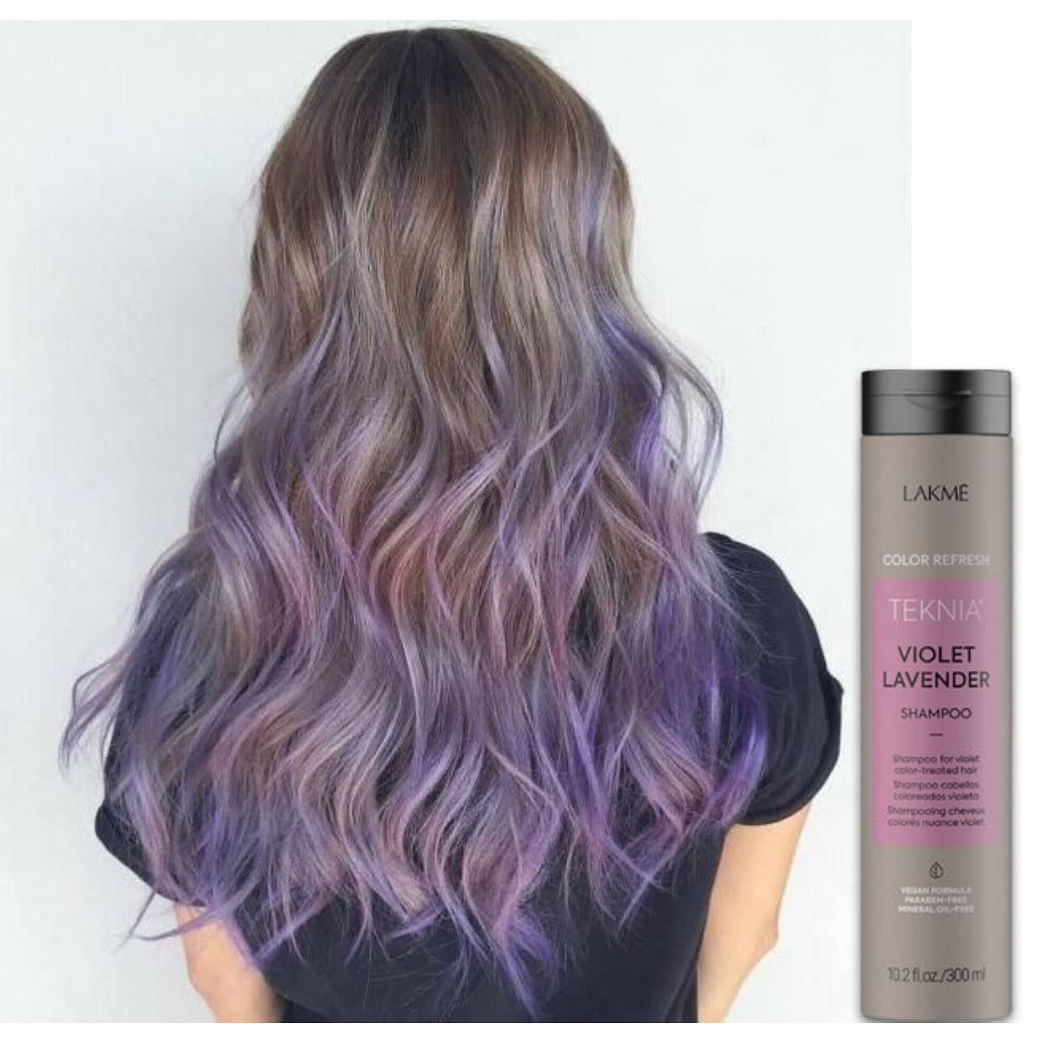 Shampoo Lakme Teknia Color Refresh Violet Lavender 300ml image number 4.0