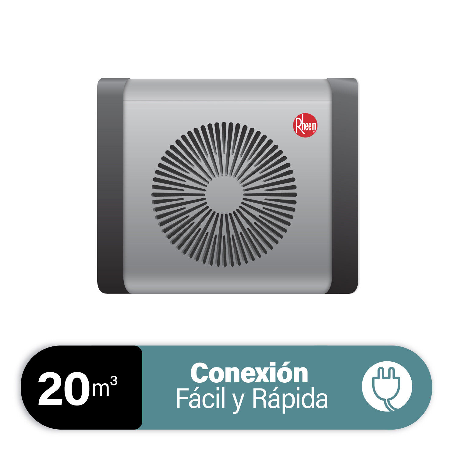 Bomba De Calor Piscina Crosswind 20m3 Rheem image number 2.0