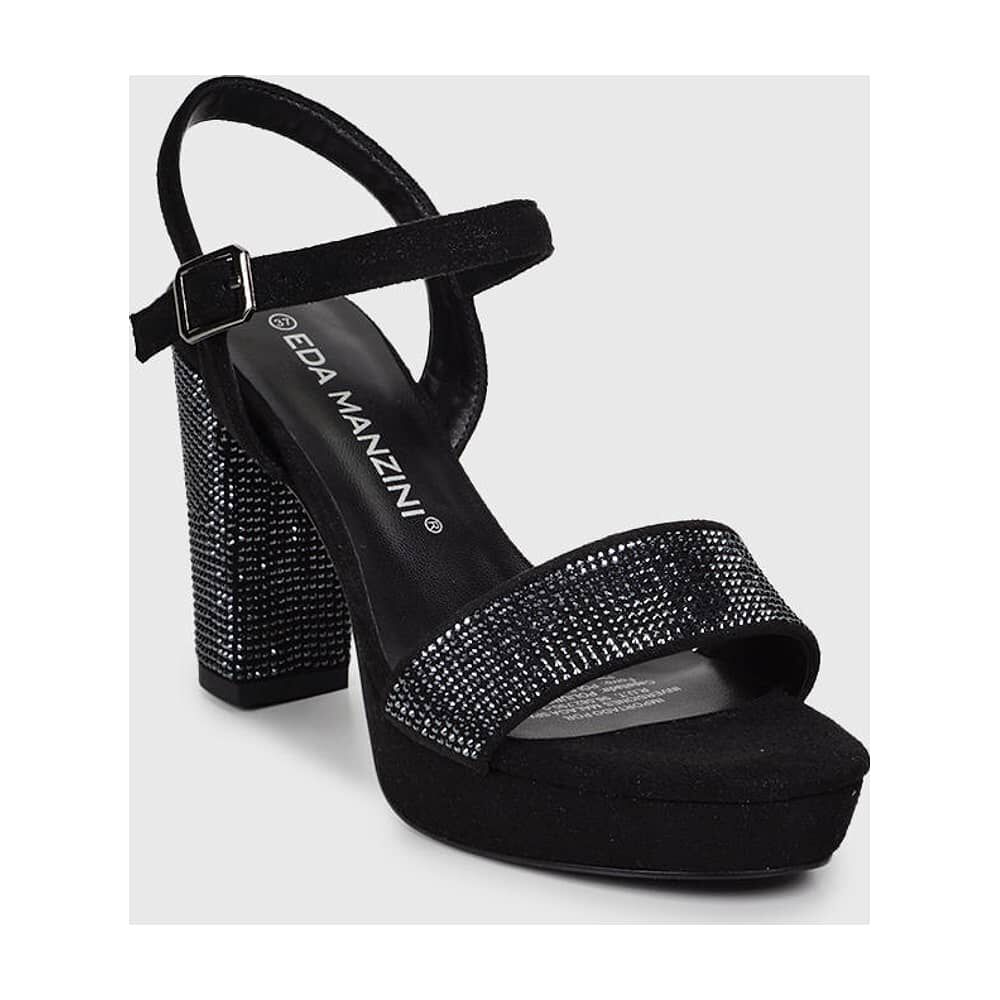 Sandalia Alessa Negro Brillante image number 3.0