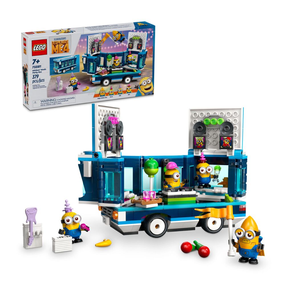 Lego Mi Villano Favorito - Bus De Fiesta Musical De Los Minions - 75581 image number 0.0