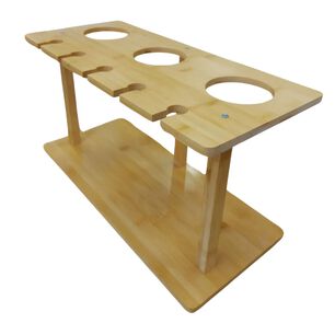 Organizador Estante Botellero Porta Vinos Y Copas Elegante