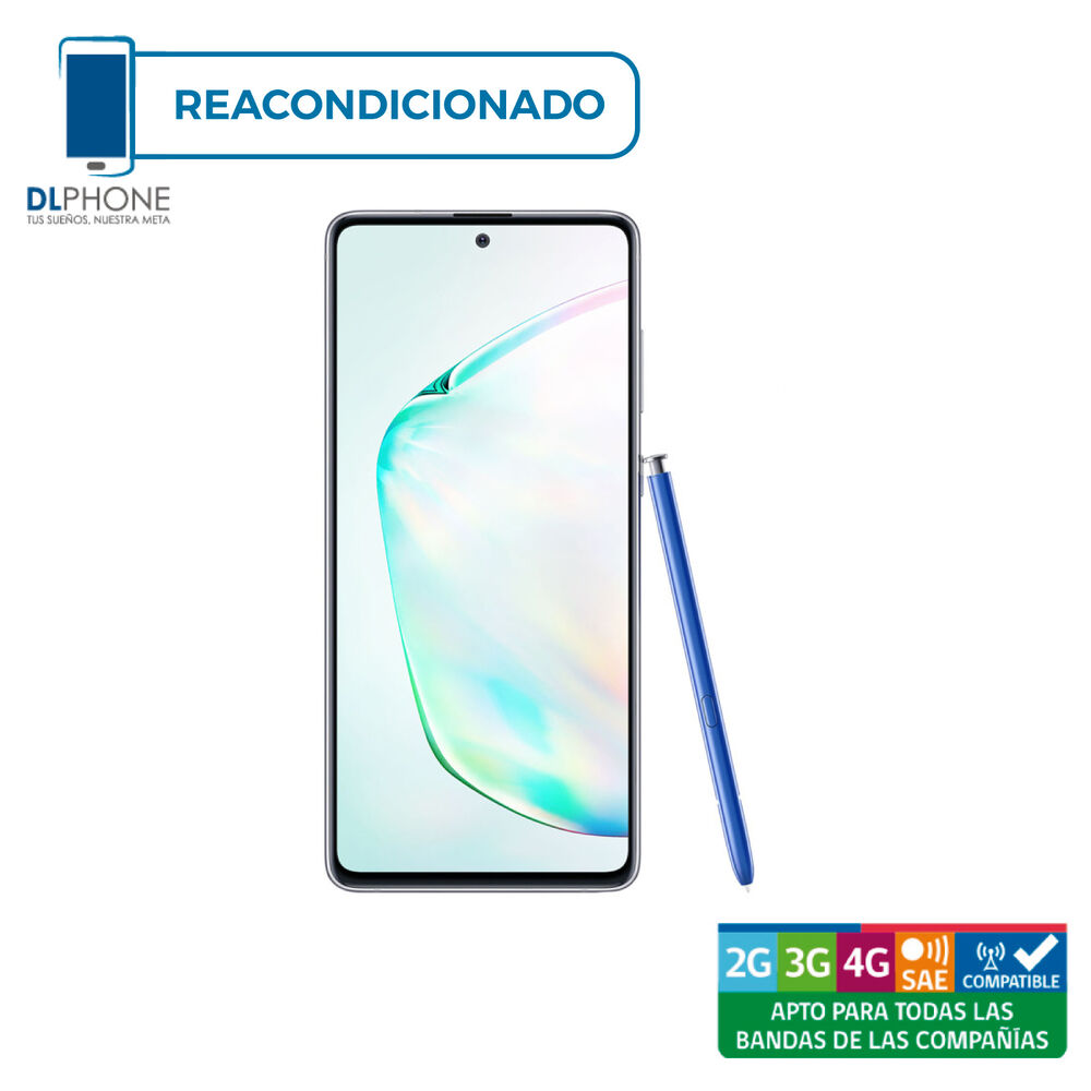 Samsung Galaxy Note 10 Lite 128gb Plata Reacondicionado image number 0.0