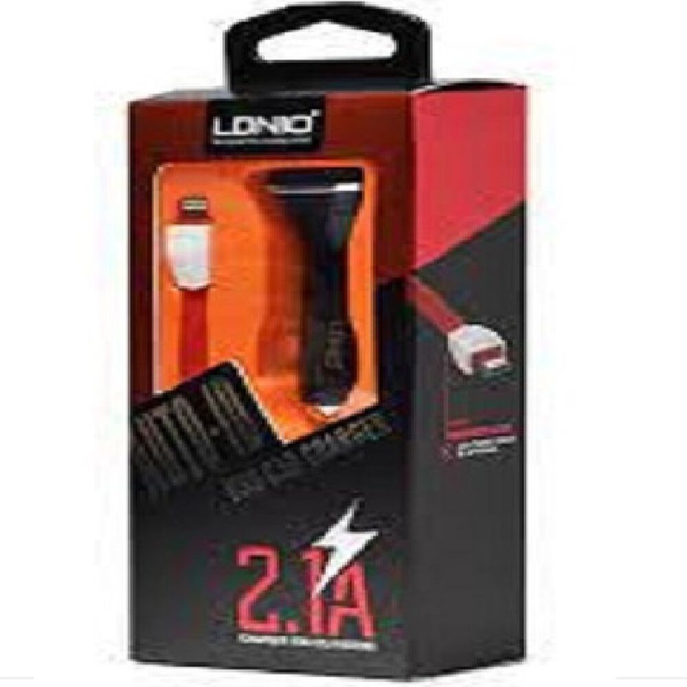 Cargador Celular Auto 2 Usb 2.1a Dl-219 B9 image number 0.0