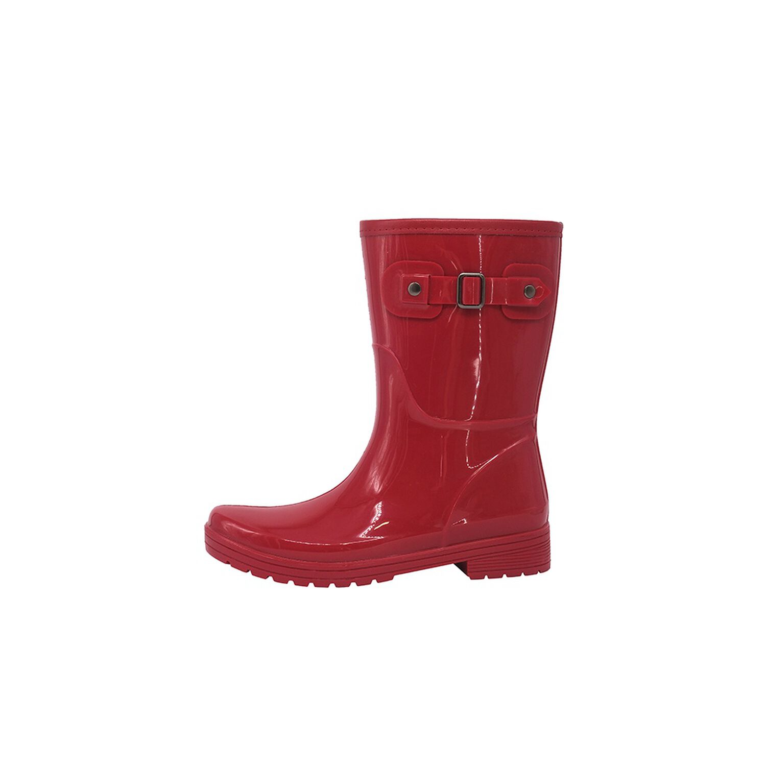 Bota De Agua Con Polar Cressida Rojo Alquimia image number 1.0