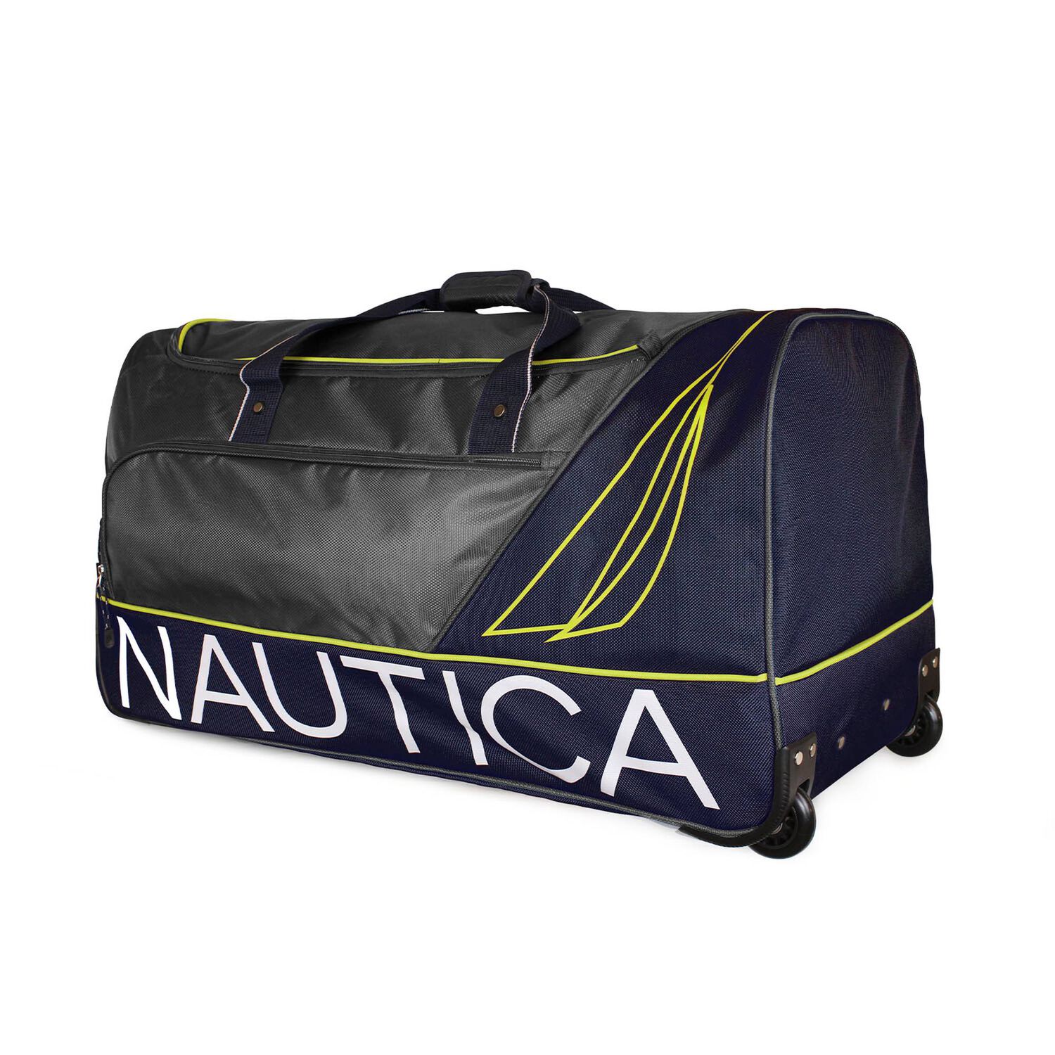 Bolso De Viaje Con Ruedas Nautica Mannar L Gris + Candado image number 2.0