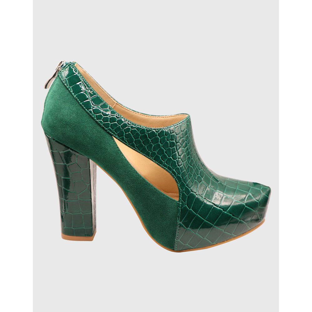 Zapato Taco Who Verde image number 4.0