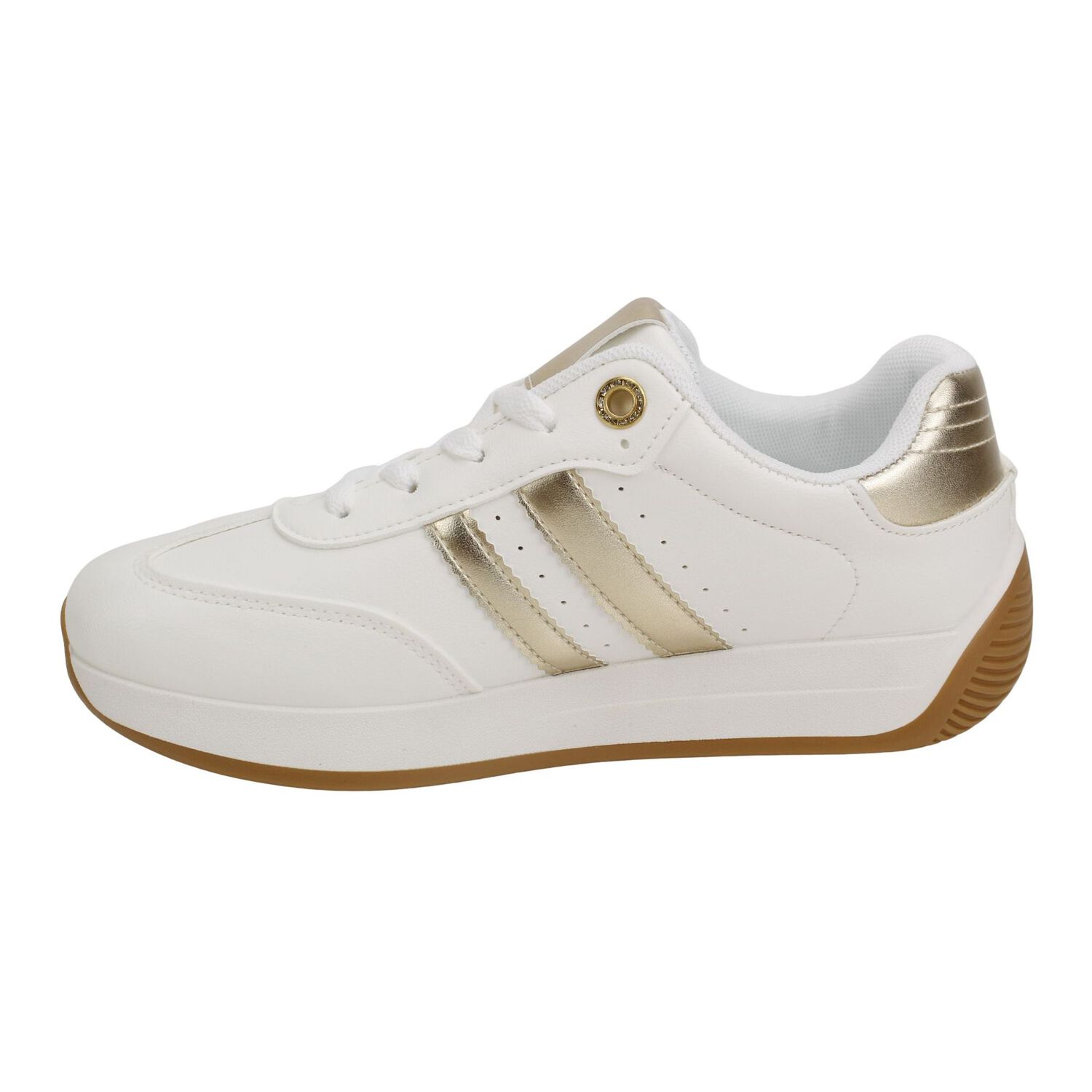 Zapatilla Urbana Mujer New Walk Lrw-286 Blanco image number 2.0