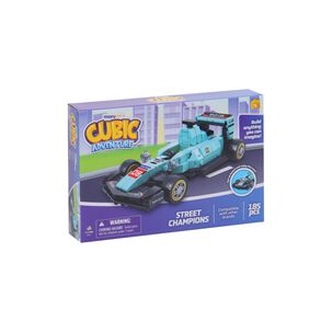 Bloques 185 Piezas - Coche De Carreras Happy Line