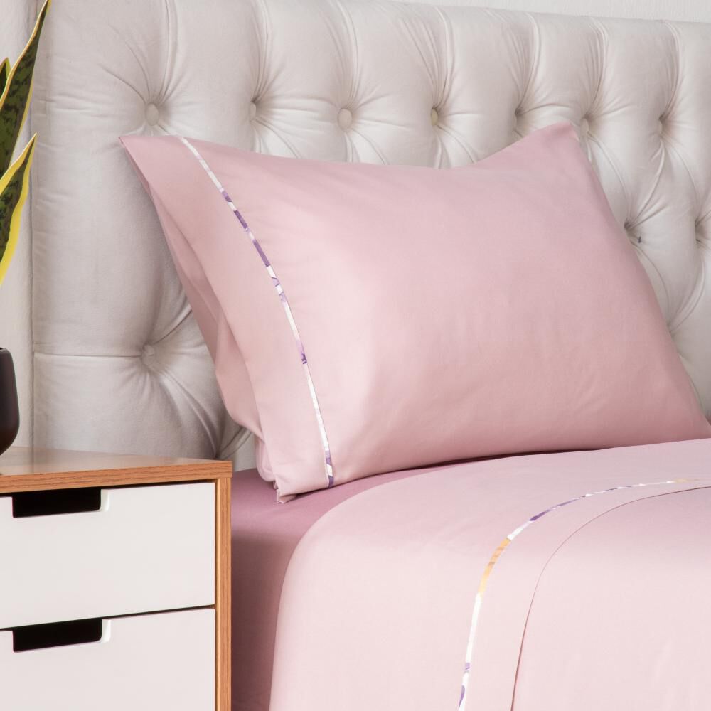 Juego De S&aacute;banas Azhome Bicolor / 1.5 Plazas image number 1.0