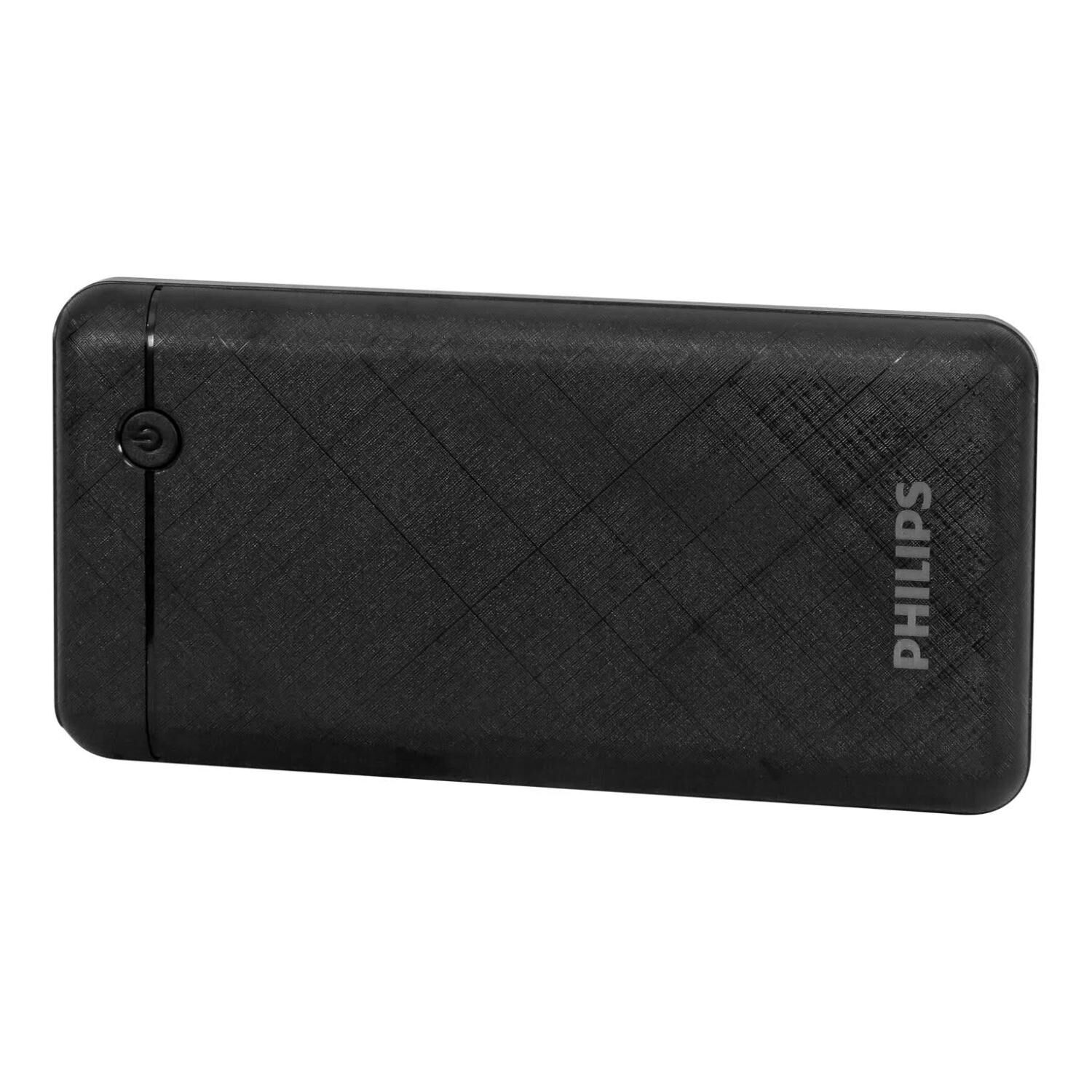 Powerbank 10000mah 2 Usb Carga Rapida Negro P1710cb image number 1.0