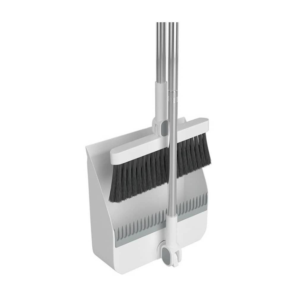 Set Escoba Y Pala Con Dientes Plegable Gira 180 Grados image number 1.0