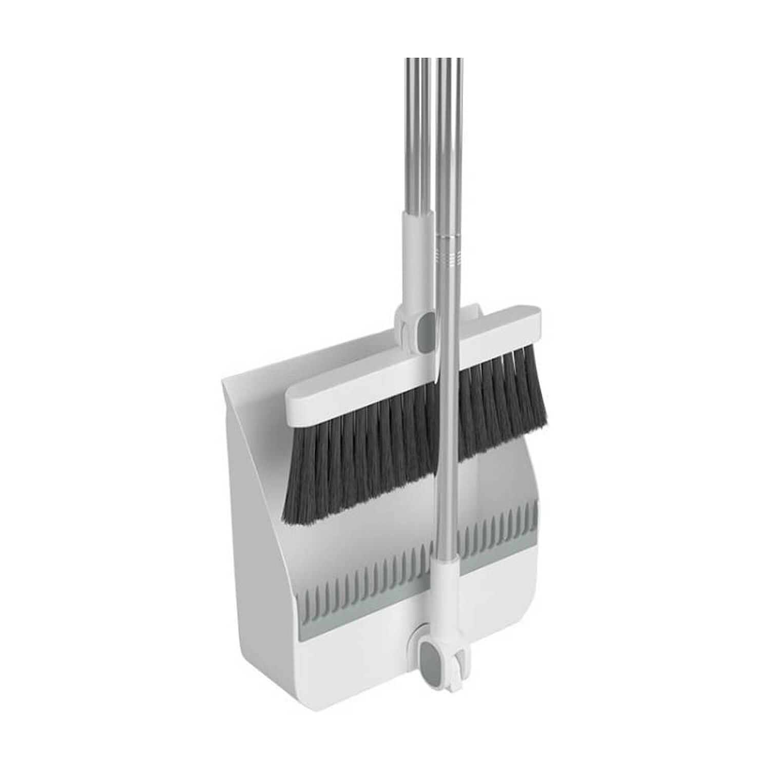 Set Escoba Y Pala Con Dientes Plegable Gira 180 Grados image number 1.0