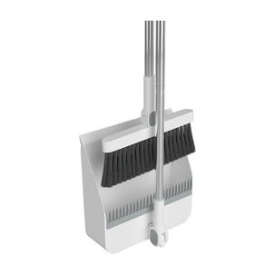Set Escoba Y Pala Con Dientes Plegable Gira 180 Grados