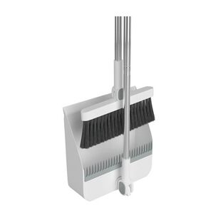 Set Escoba Y Pala Con Dientes Plegable Gira 180 Grados