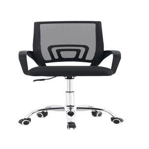 Silla De Oficina Ejecutiva Nueva York Ergonomica Respaldo Malla Negra Bm-520mn Arthome