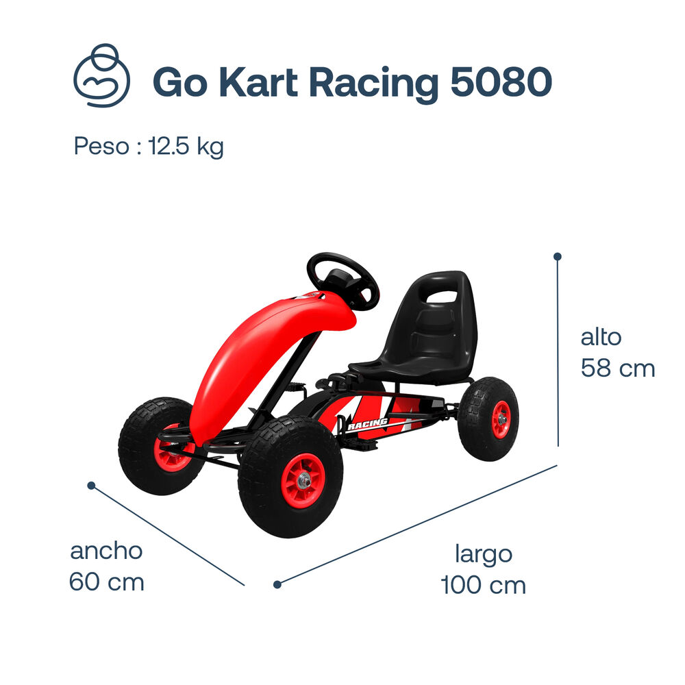 Gokart Racing 5080 Rojo image number 2.0