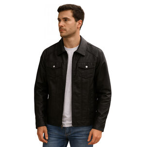 Chaqueta Ecocuero Clasica Hombre Verona