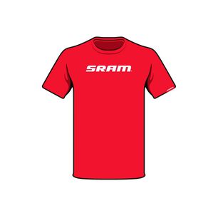 SRAM POLERA SRAM MANGA CORTA CLASSIC ROJO