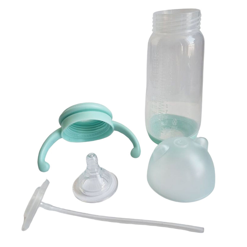 Mamadera Biberon Tetero Con Bombilla Manillas Bebe Guagua image number 1.0