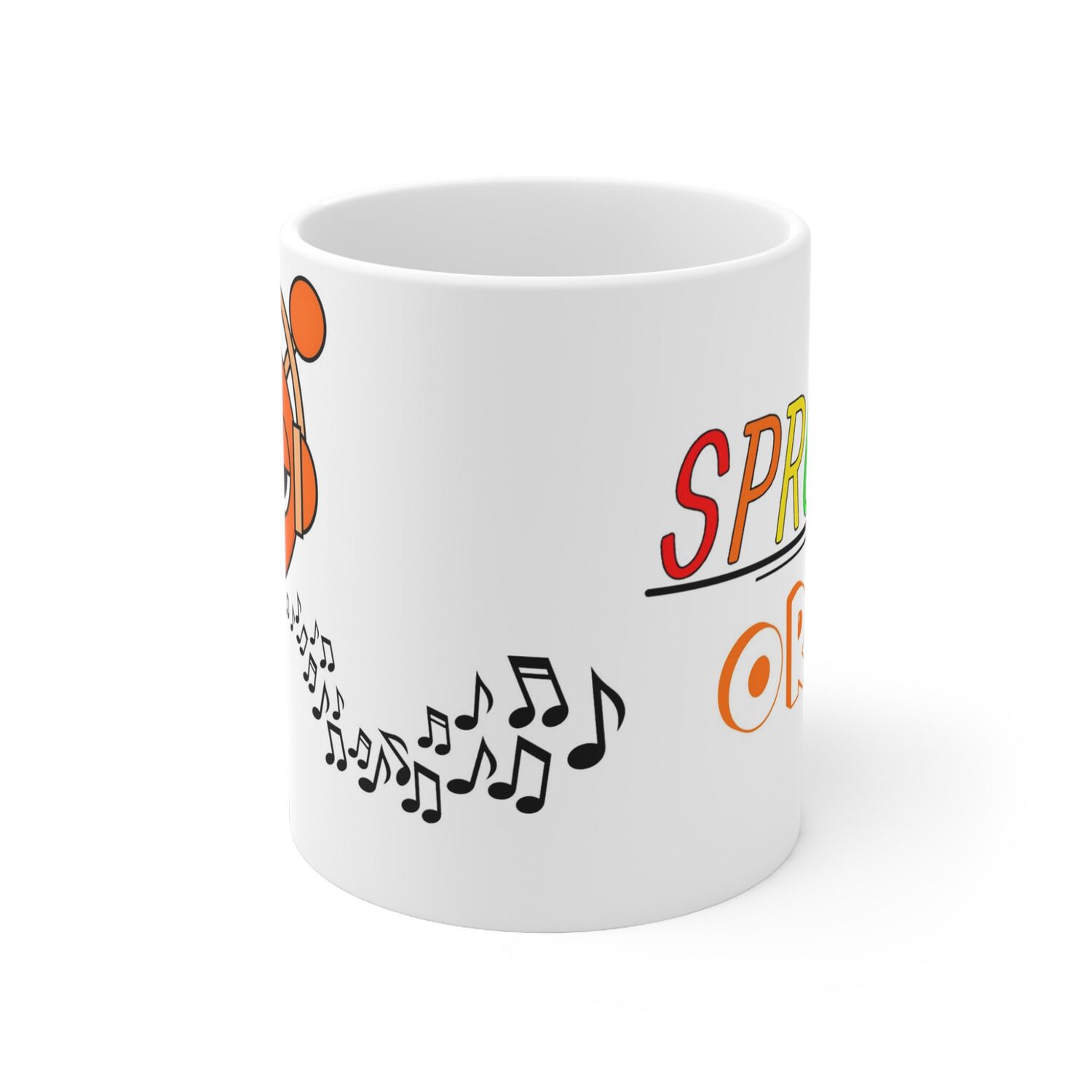Taza Sprunki Incredibox Oren Taz&oacute;n 325ml image number 1.0
