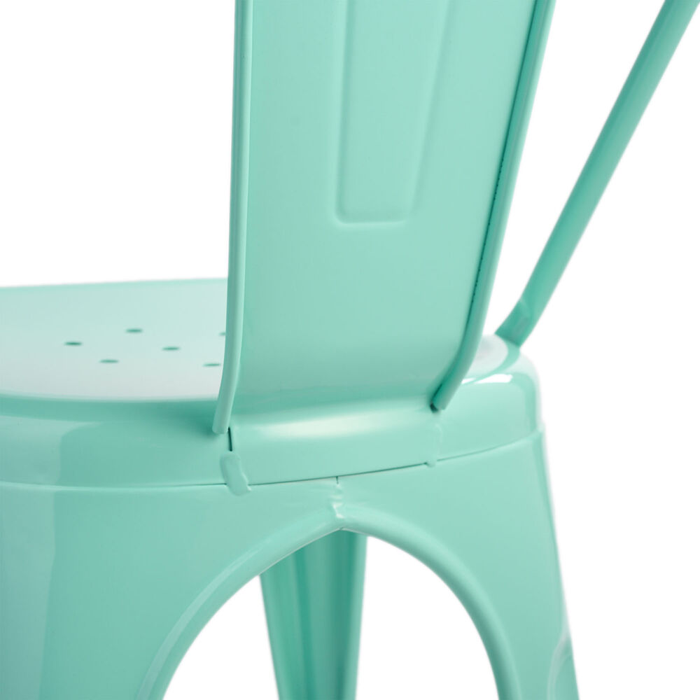 Pack 4 Sillas De Metal Tolix Menta image number 5.0