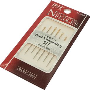 Agujas De Facil Enhebrar Premium Jap&oacute;nesa Regal No.300st